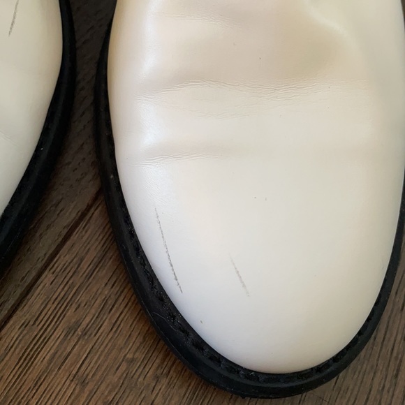 On trend white combat boots! - Picture 6 of 6